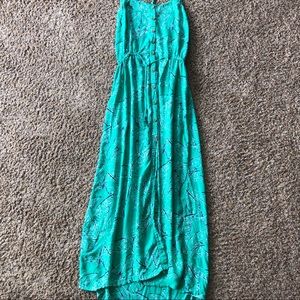 Roxy maxi with button front